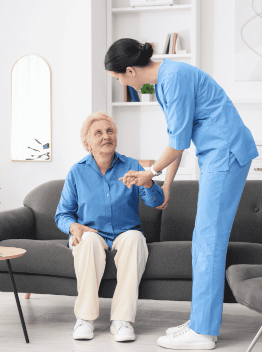 Assisting senior
